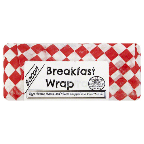 CLARA'S KITCHEN: Uncured Bacon Breakfast Burrito, 8 oz - Vending Business Solutions