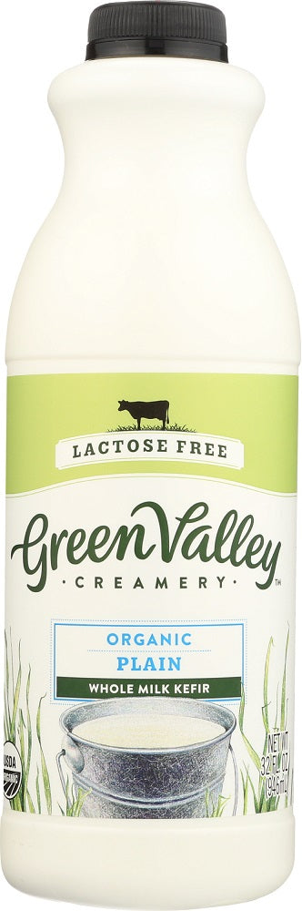 GREEN VALLEY CREAMERY: Organic Plain Whole Milk Kefir, 32 oz - Vending Business Solutions