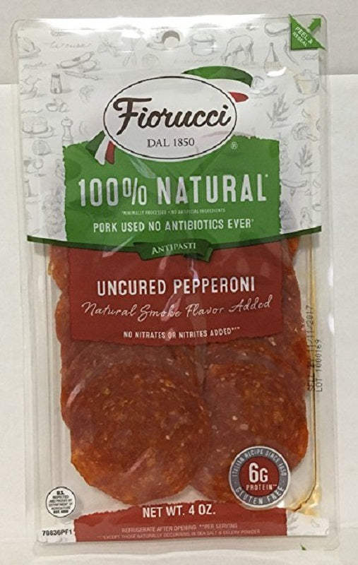 FIORUCCI: Pepperoni Sliced, 4 oz - Vending Business Solutions