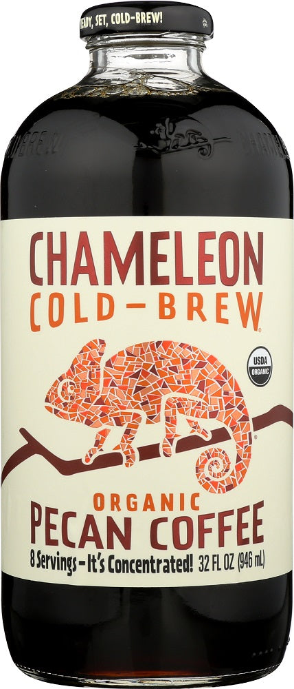 CHAMELEON COLD BREW: Organic Pecan Coffee, 32 oz - Vending Business Solutions
