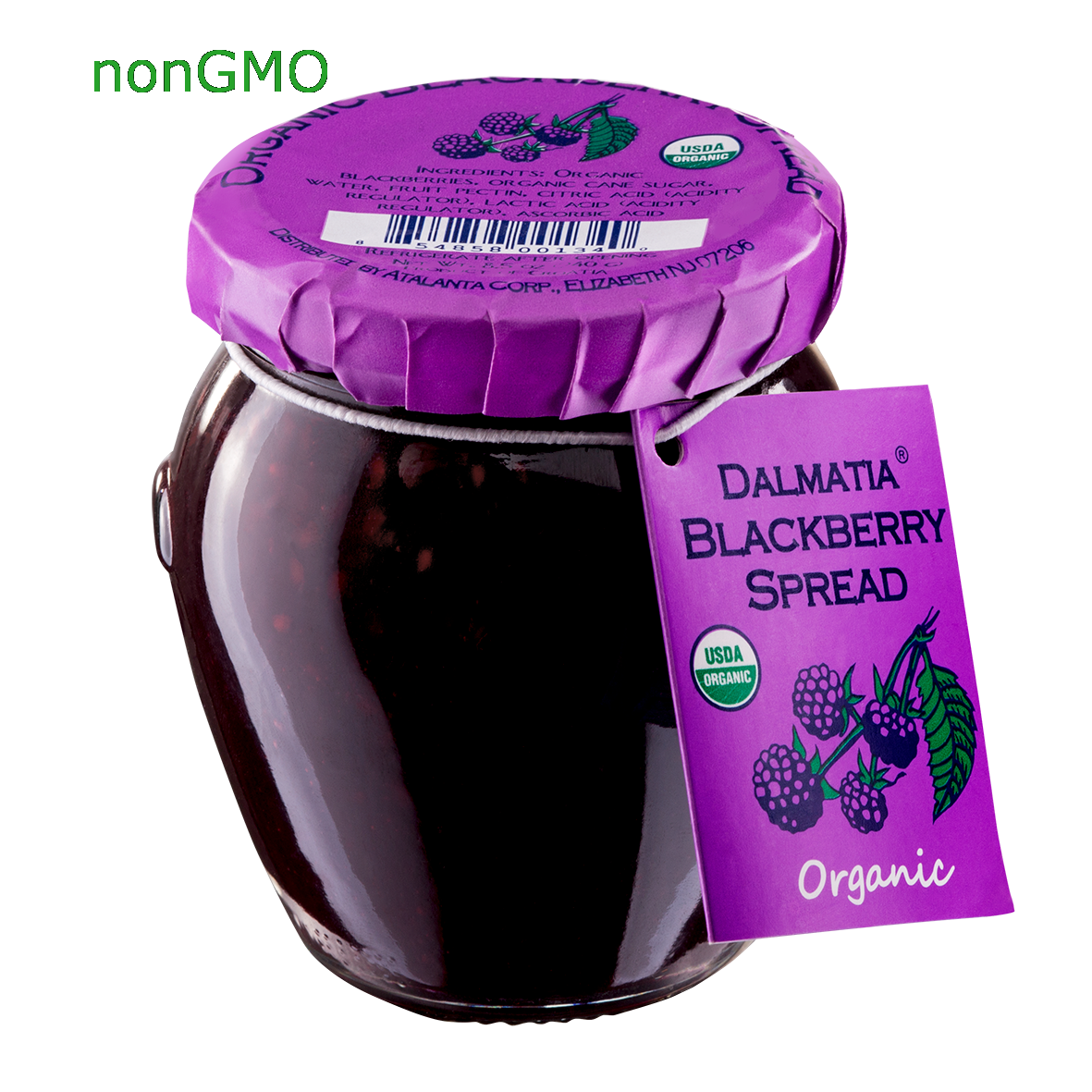 DALMATIA: Spread Blackberry Org, 8.5 oz - Vending Business Solutions