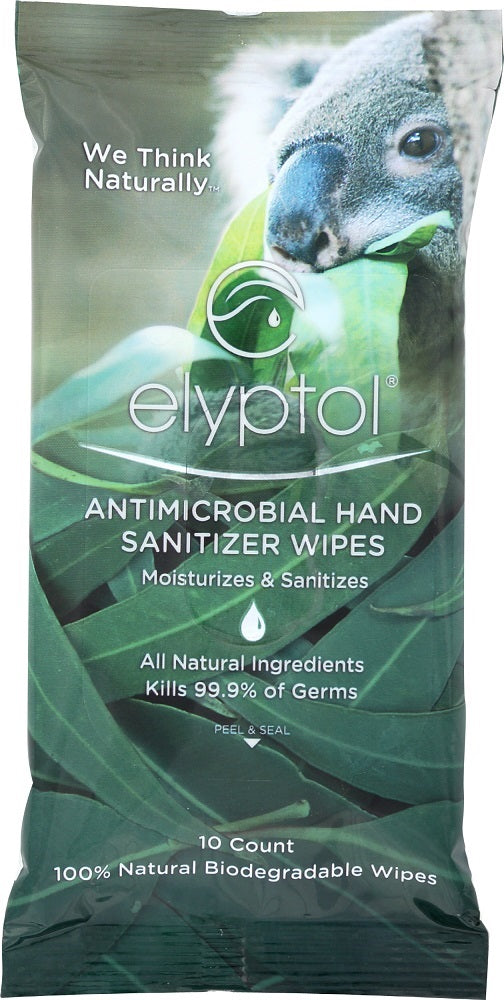ELYPTOL: Antimicrobial Hand Sanitizer Wipes, 10 pc - Vending Business Solutions