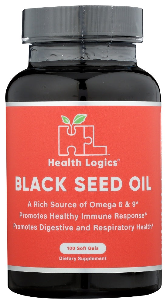 HEALTH LOGICS: Black Cumin Seed Oil, 100 softgels - Vending Business Solutions