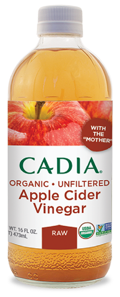 CADIA: Organic Apple Cider Vinegar, 16 oz - Vending Business Solutions