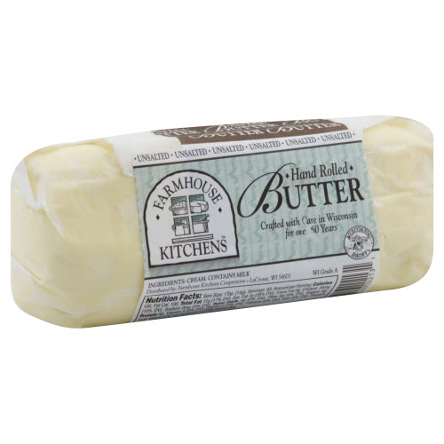FARMHOUSE KITCHENS: Hand Rolled Unsalted Butter, 1 lb - Vending Business Solutions