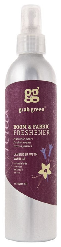 GRAB GREEN: Lavender with Vanilla Room & Fabric Freshener, 7 oz - Vending Business Solutions