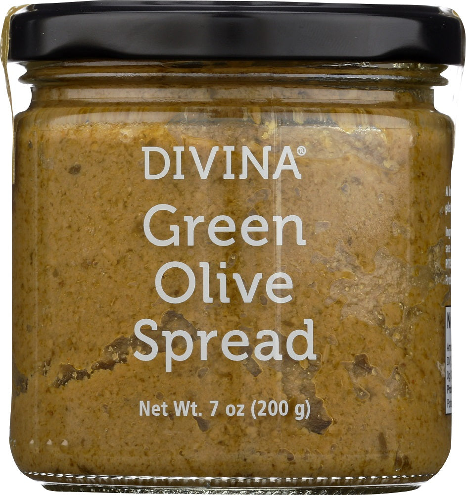 DIVINA: Green Olive Spread, 7 oz - Vending Business Solutions