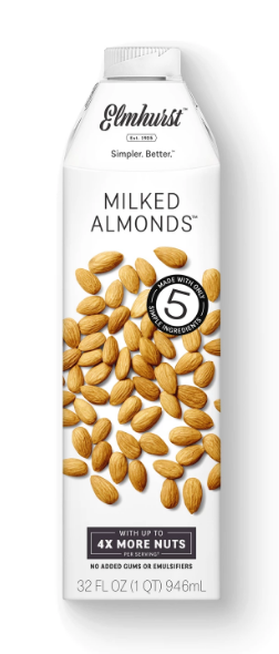ELMHURST: Milked Almonds, 32 oz - Vending Business Solutions