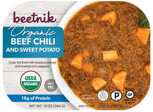 BEETNIK FOODS: Beef Chili And Sweet Potato, 10 oz - Vending Business Solutions
