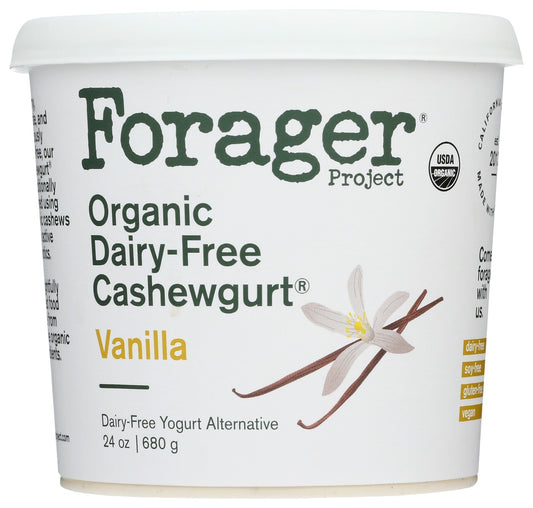 FORAGER: Vanilla Organic Cashewgurt, 24 oz - Vending Business Solutions