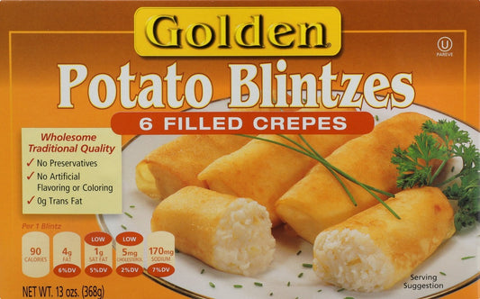 GOLDEN: Potato Blintzes, 13 oz - Vending Business Solutions