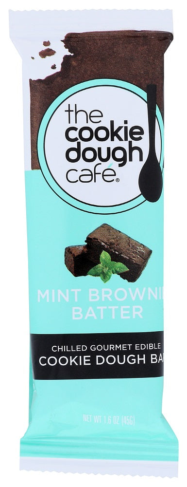 COOKIE DOUGH CAFE: Mint Brownie Batter Cookie Dough Bar, 1.60 oz - Vending Business Solutions