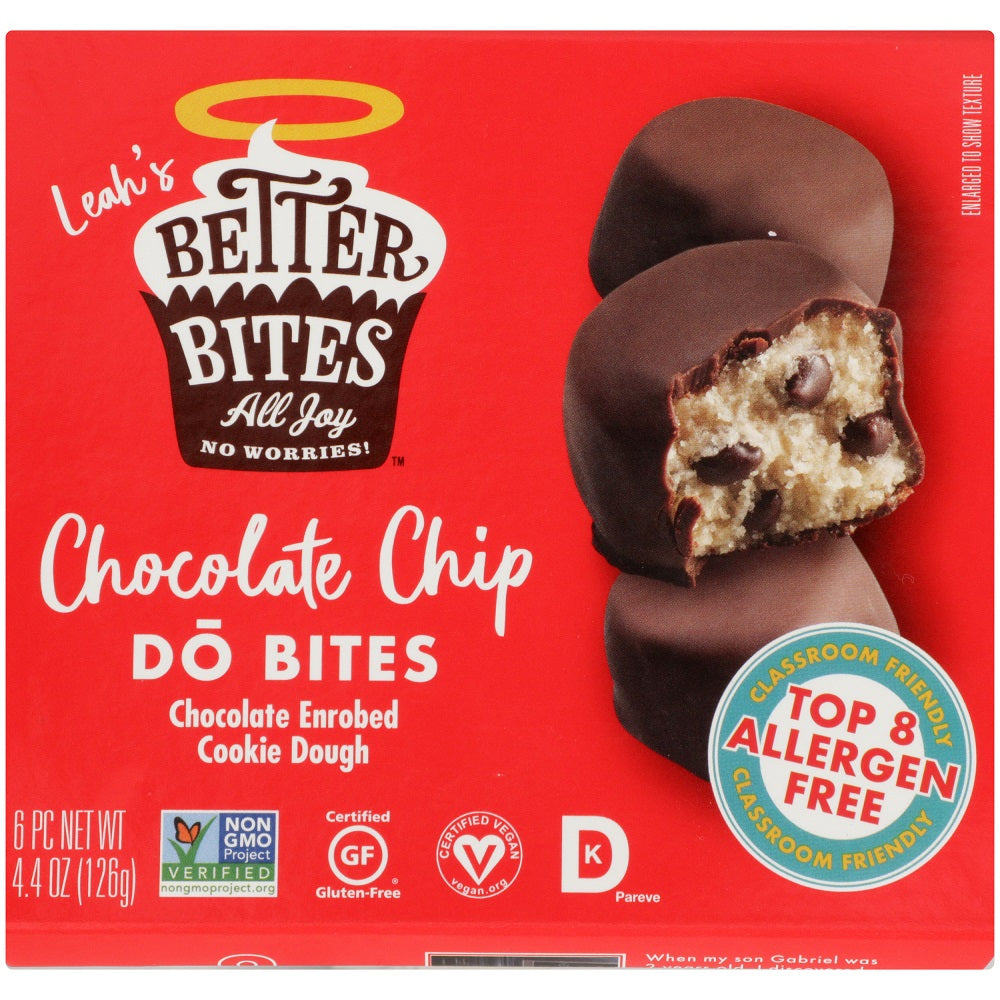 BETTER BITES: Do Bites Chocolate Chip, 4.40 oz - Vending Business Solutions
