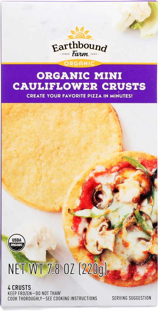 EARTHBOUND FARMS: Organic Mini Cauliflower Crusts, 7.80 oz - Vending Business Solutions