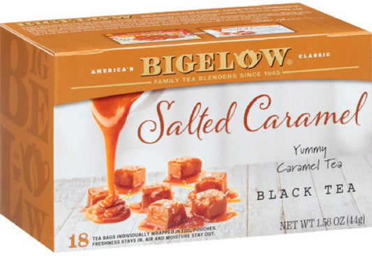 BIGELOW: Salted Caramel Black Tea, 1.56 oz - Vending Business Solutions