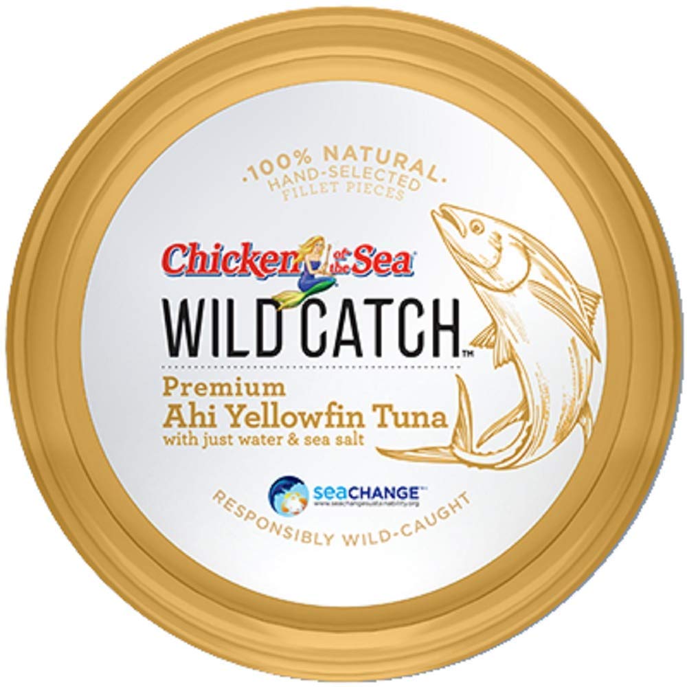 CHICKEN OF THE SEA: Premium Ahi Yellowfin Tuna, 4.5 oz - Vending Business Solutions