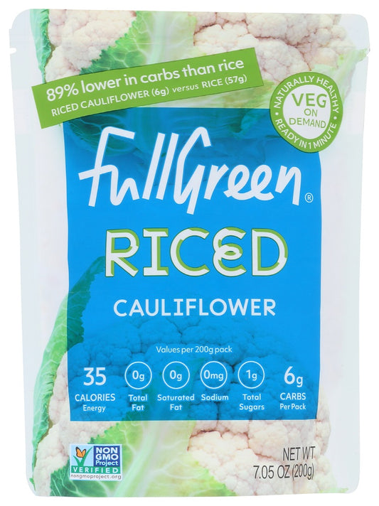 FULLGREEN: Riced Cauliflower, 7.05 oz - Vending Business Solutions