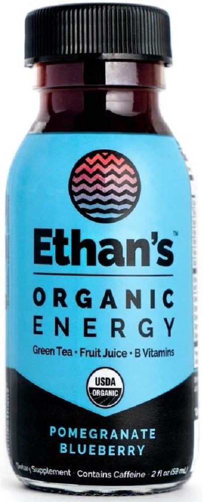 ETHAN'S: Pomegranate Blueberry Organic Energy Shot, 2 fo - Vending Business Solutions