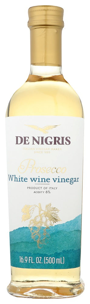 DE NIGRIS: Prosecco White Wine Vinegar, 16.90 fo - Vending Business Solutions