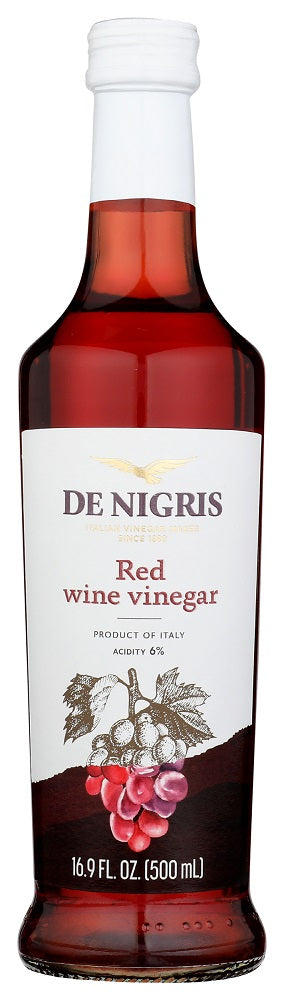 DE NIGRIS: Red Wine Vinegar, 16.90 fo - Vending Business Solutions