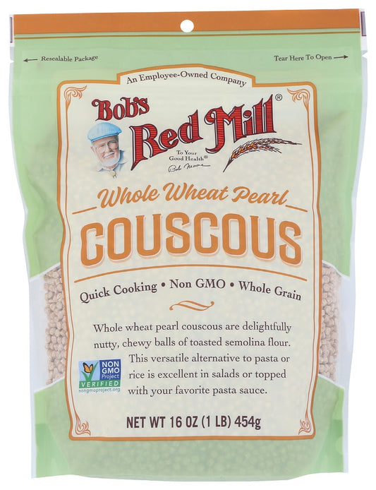 BOB'S RED MILL: Whole Wheat Pearl Couscous, 16 oz - Vending Business Solutions