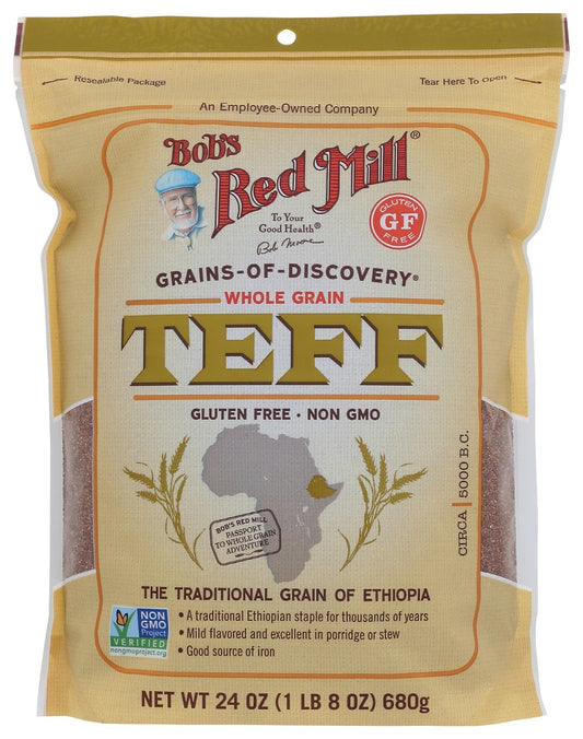 BOB'S RED MILL: Whole Grain Teff, 24 oz - Vending Business Solutions