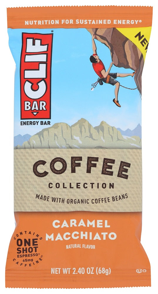 CLIF BAR: Caramel Macchiato Energy Bar, 2.40 oz - Vending Business Solutions