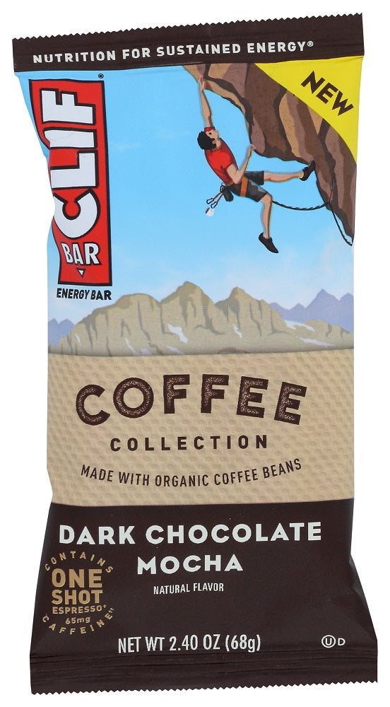 CLIF BAR: Dark Chocolate Mocha Energy Bar, 2.40 oz - Vending Business Solutions