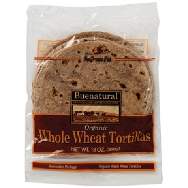 BUENATURAL: Organic Whole Wheat Tortillas, 13 oz - Vending Business Solutions
