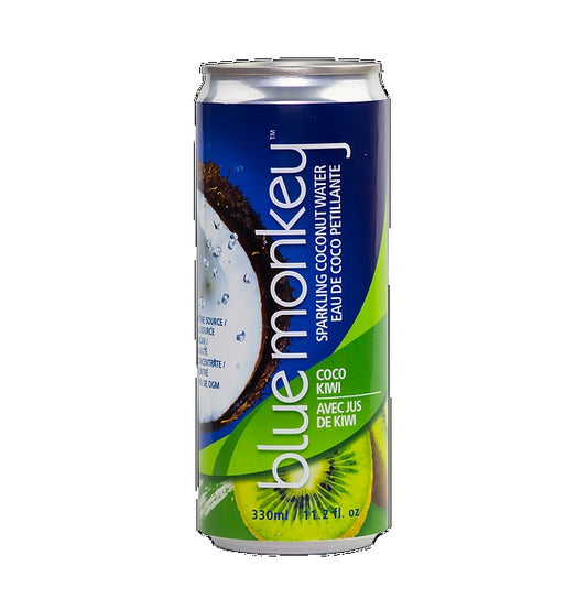 BLUE MONKEY: Sparkling Coconut Water Kiwi Coco, 11.2 fl oz - Vending Business Solutions