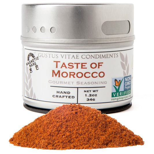 GUSTUS VITAE: Seasoning Taste of Morocco, 1.2 oz - Vending Business Solutions