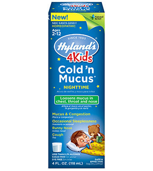 HYLAND: Kid Cold N Mucus Nighttime, 4 oz - Vending Business Solutions