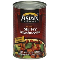 ASIAN GOURMET: Mushrooms Peeled Stir Fry, 15 oz - Vending Business Solutions