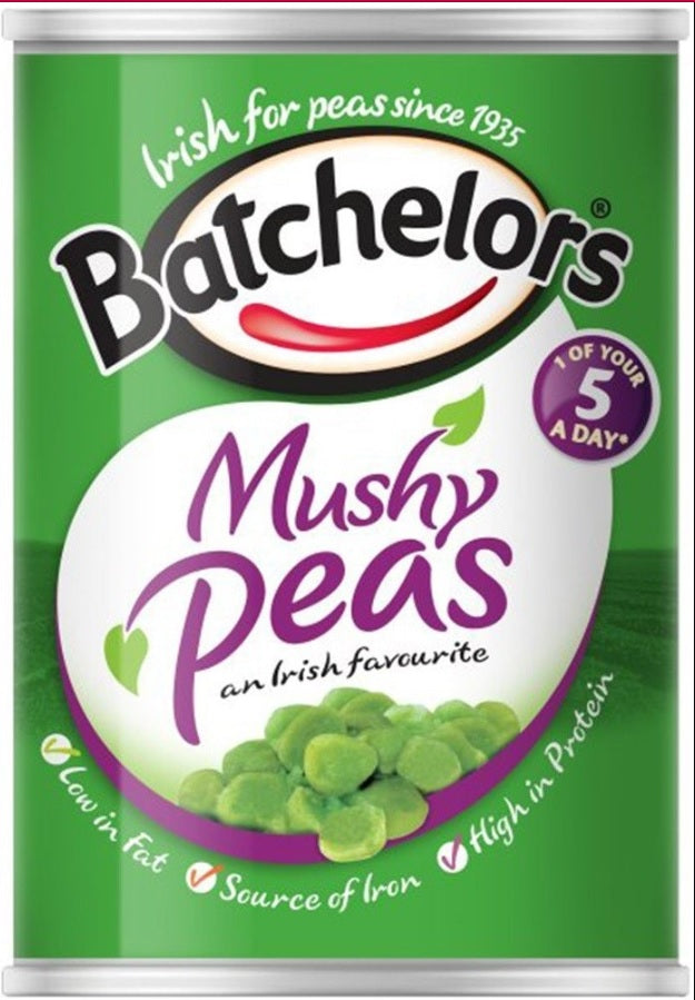 BATCHELORS: Mushy Peas Canned, 14.8 oz - Vending Business Solutions