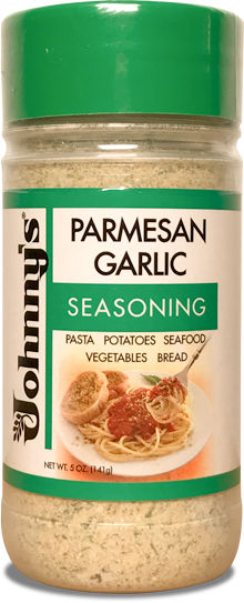 JOHNNYS FINE FOODS: Parmesan Garlic Seasoning, 5 oz - Vending Business Solutions