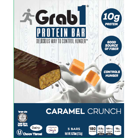 GRAB 1: Caramel Crunch Bar 5ct, 47 gm - Vending Business Solutions