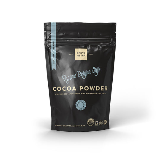 COCOA METRO: Organic Belgian Cocoa Powder, 10 oz - Vending Business Solutions