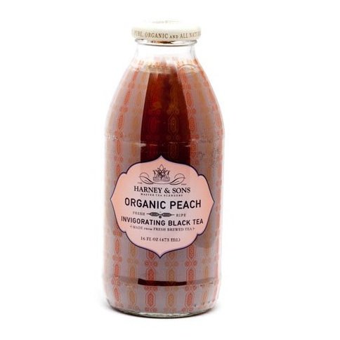 HARNEY & SONS: Organic Peach Tea, 16 oz - Vending Business Solutions