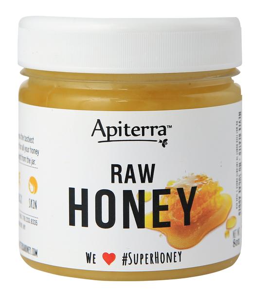 APITERRA: Original Raw Honey, 8 oz - Vending Business Solutions