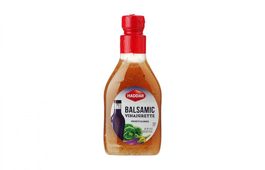 HADDAR: Balsamic Vinaigrette Dressing, 14 oz - Vending Business Solutions