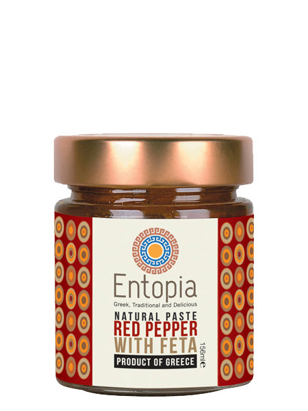 ENTOPIA: Paste Red Pepper With Feta Cheese, 5.3 fo - Vending Business Solutions