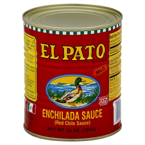 EL PATO: Sauce Enchilada Red, 28 oz - Vending Business Solutions
