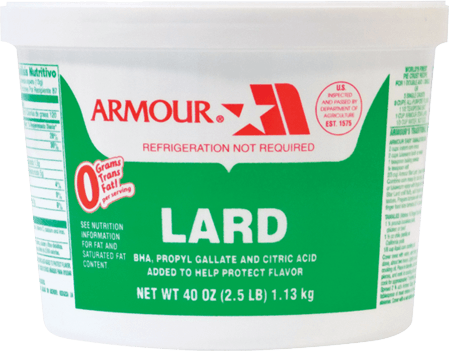 ARMOUR: Lard in Pail, 2.5 lb - Vending Business Solutions
