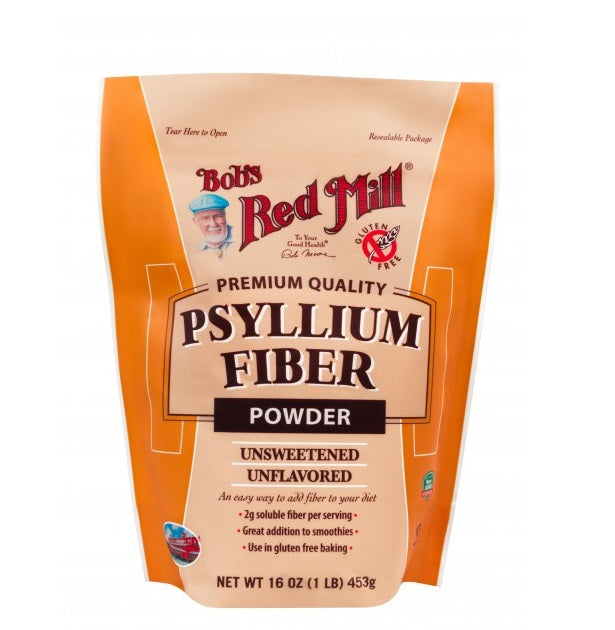 BOBS RED MILL: Psyllium Fiber Powder, 16 oz - Vending Business Solutions