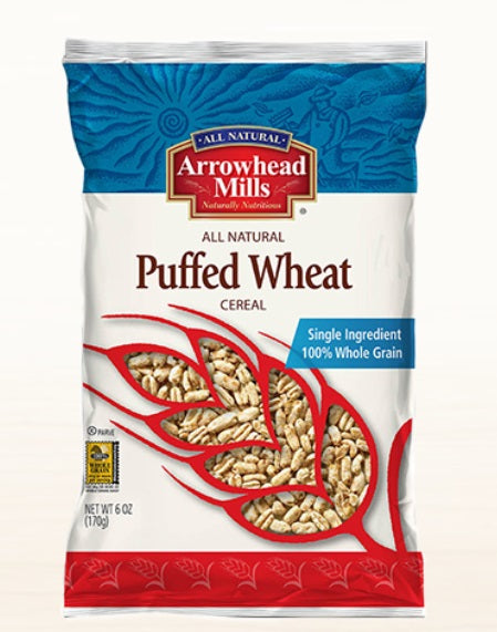 ARROWHEAD MILLS: Puffed Wheat Cereal, 6 oz - Vending Business Solutions