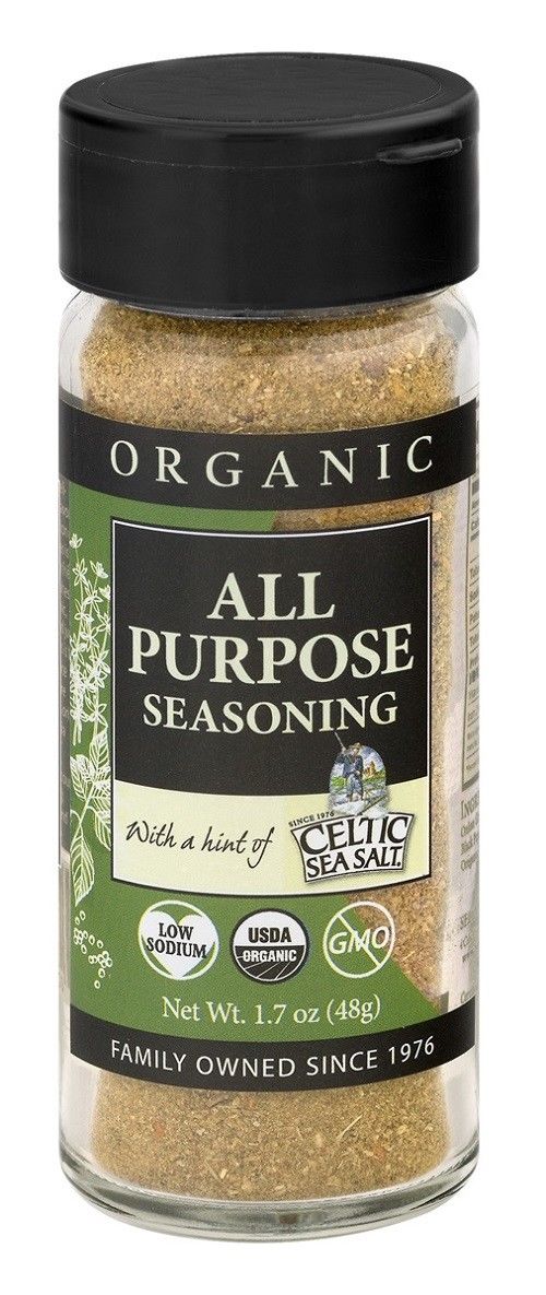 CELTIC: Organic Sea Salt All Purpose Seasoning, 1.7 oz - Vending Business Solutions