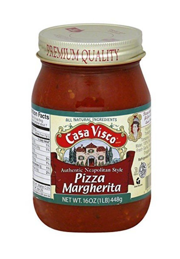 CASA VISCO: Margherita Pizza Sauce, 16 oz - Vending Business Solutions