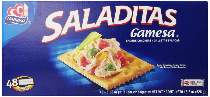 GAMESA: Crackers Saladitas Mini Pack, 18.6 oz - Vending Business Solutions