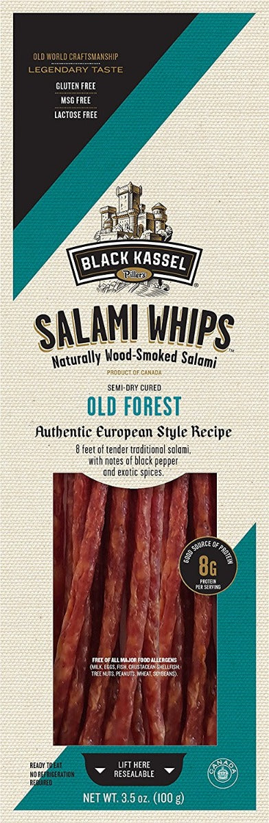 BLACK KASSEL: Salami Whips, 3.5 oz - Vending Business Solutions
