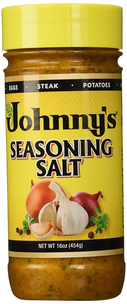 JOHNNYS FINE FOODS: Seasoning Salt, 16 oz - Vending Business Solutions